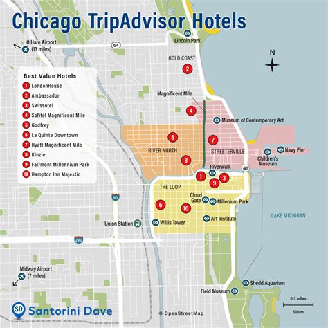 inexpensive hotels in safer areas of chicago